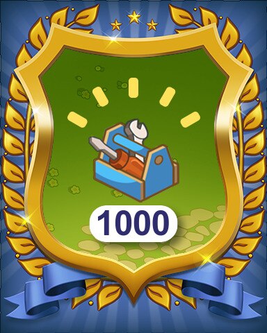 Toolboxes Opened 1000 Badge - Farm Merge Valley Toolboxes Opened 1000 Badge - Farm Merge Valley
