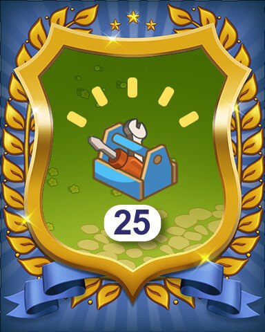 Toolboxes Opened 25 Badge - Farm Merge Valley Toolboxes Opened 25 Badge - Farm Merge Valley