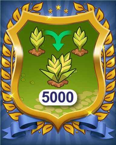 Total Merge 5000 Badge - Farm Merge Valley Total Merge 5000 Badge - Farm Merge Valley