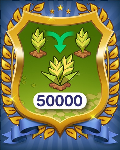 Total Merge 50000 Badge - Farm Merge Valley Total Merge 50000 Badge - Farm Merge Valley