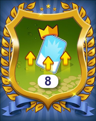 Upgraded 8 Times Badge - Farm Merge Valley Upgraded 8 Times Badge - Farm Merge Valley