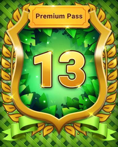Sunflower Season Pass Badge - Garden Blast