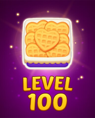 Level 100 Badge - Matching Moments Level 100 Badge - Matching Moments