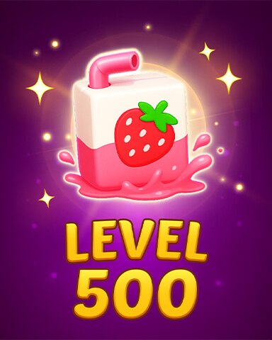 Level 500 Badge - Matching Moments Level 500 Badge - Matching Moments