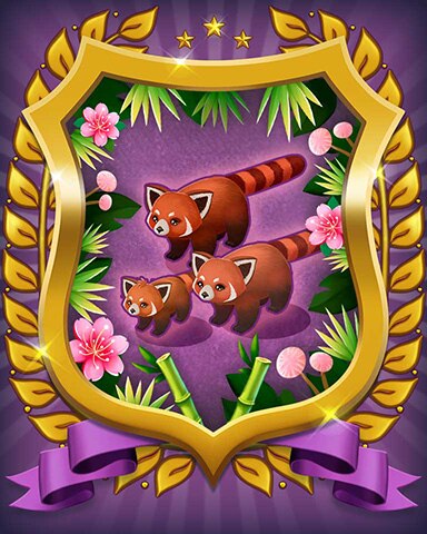 Red Panda Badge - Mahjong Sanctuary Red Panda Badge - Mahjong Sanctuary