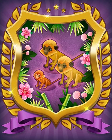 Goldenlangur Badge - Mahjong Sanctuary Goldenlangur Badge - Mahjong Sanctuary