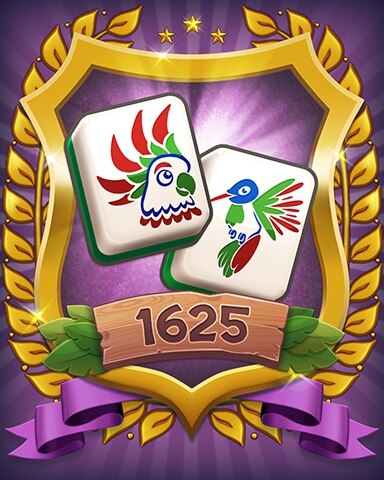 Level 1625 Badge - Mahjong Sanctuary Level 1625 Badge - Mahjong Sanctuary