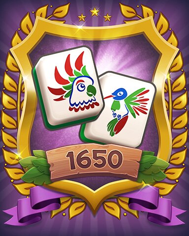 Level 1650 Badge - Mahjong Sanctuary Level 1650 Badge - Mahjong Sanctuary