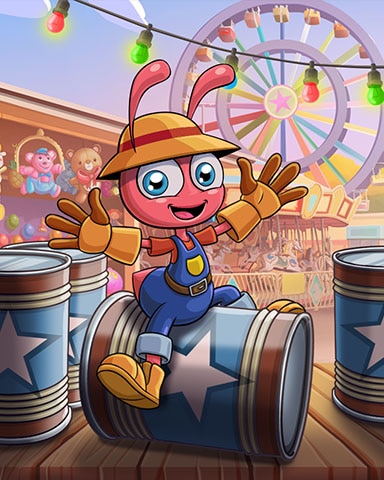 Fair Barrel Ridin' Badge - Pogo&trade; Slots