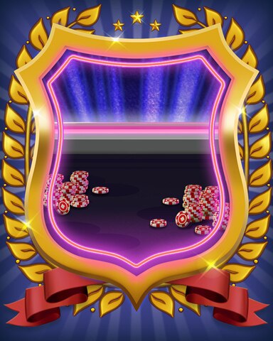 Club Palm Table - Poker Town Badge Club Palm Table - Poker Town Badge