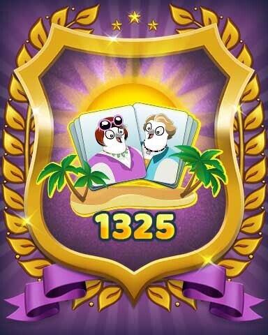 Level 1325 Badge - Snowbird Solitaire Level 1325 Badge - Snowbird Solitaire