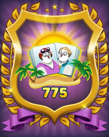 Level 775 Badge - Snowbird Solitaire