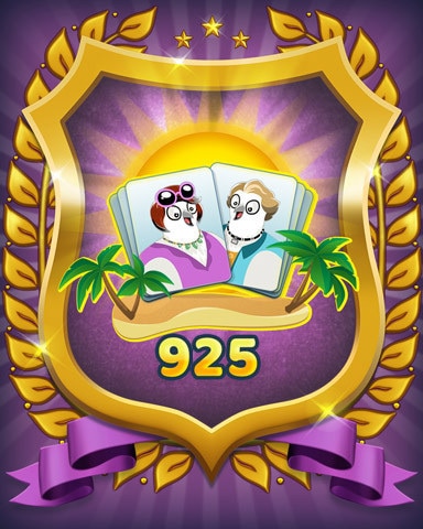 Level 925 Badge - Snowbird Solitaire Level 925 Badge - Snowbird Solitaire