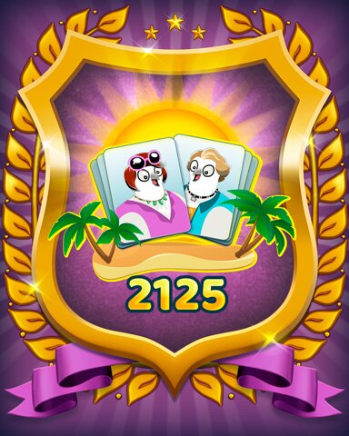 Level 2125 Badge - Snowbird Solitaire Level 2125 Badge - Snowbird Solitaire