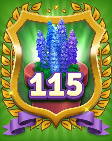 Gardener Level 115 Badge - Secret Word Gardens Gardener Level 115 Badge - Secret Word Gardens