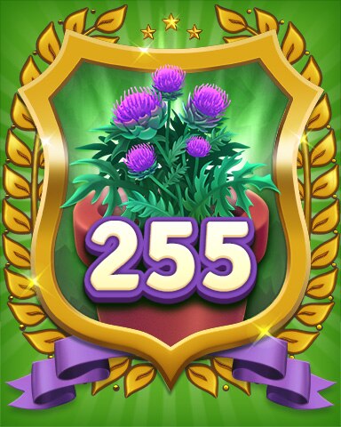 Gardener Level 255 Badge - Secret Word Gardens