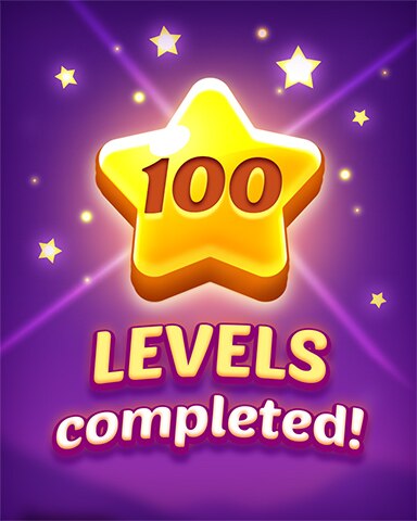 Level 100 Badge - Tile Hero Level 100 Badge - Tile Hero