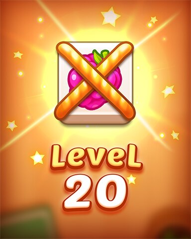 Level 20 Badge - Tile Hero Level 20 Badge - Tile Hero