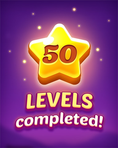 Level 50 Badge - Tile Hero