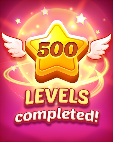 Level 500 Badge - Tile Hero Level 500 Badge - Tile Hero