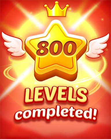 Level 800 Badge - Tile Hero Level 800 Badge - Tile Hero