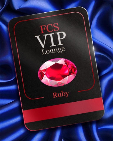 Ruby VIP Lounge Cards Badge - First Class Solitaire HD