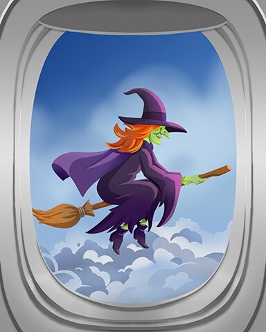 Witch Fright Flight Badge - First Class Solitaire HD Witch Fright Flight Badge - First Class Solitaire HD