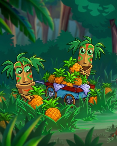 Picking Pineapples In Paradise Badge - Jungle Gin HD Picking Pineapples In Paradise Badge - Jungle Gin HD