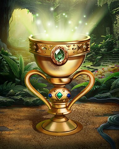 Golden Cup Lost Treasures Badge - Tri-Peaks Solitaire HD Golden Cup Lost Treasures Badge - Tri-Peaks Solitaire HD