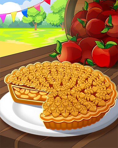 Apple Pie Fair Food Badge - Word Whomp HD