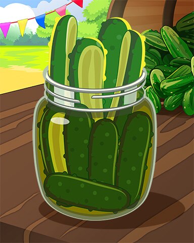 Jarred Pickles Fair Food Badge - Word Whomp HD Jarred Pickles Fair Food Badge - Word Whomp HD