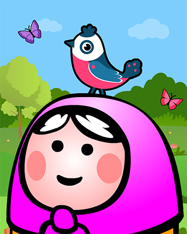 Welcome Birds Badge - Trizzle Welcome Birds Badge - Trizzle