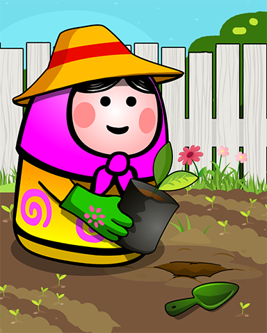 Spring Planting Badge - Trizzle Spring Planting Badge - Trizzle