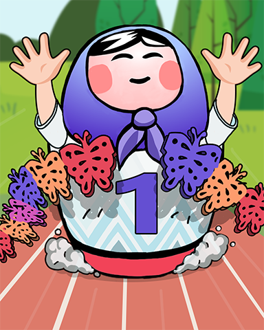 Spring Champion Badge - Trizzle Spring Champion Badge - Trizzle