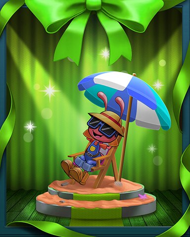 Beach Day Badge - Garden Blast Beach Day Badge - Garden Blast