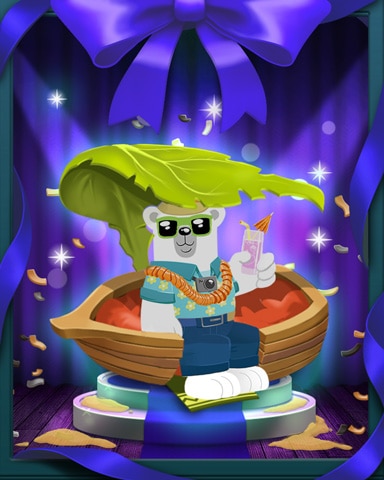 Cabana Party Badge - Snowbird Solitaire