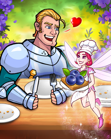 Hungry Knight Badge - Crazy Cakes 2 Hungry Knight Badge - Crazy Cakes 2