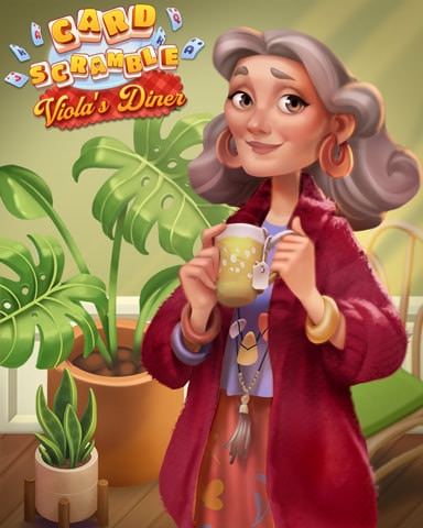 Maggie Badge - Card Scramble: Viola's Diner