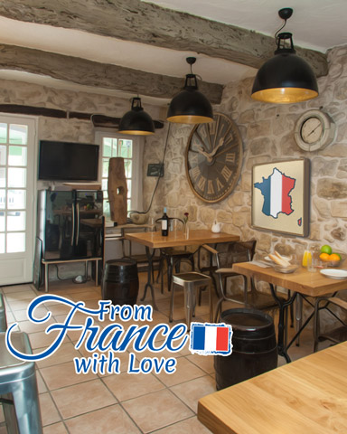 French Bistro Badge - From France With Love French Bistro Badge - From France With Love