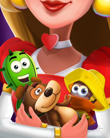 Spike, Boogie & Octavia Badge - Pogo Addiction Solitaire HD Spike, Boogie & Octavia Badge - Pogo Addiction Solitaire HD