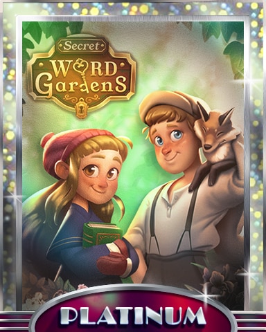 In Full Bloom Platinum Badge - Secret Word Gardens In Full Bloom Platinum Badge - Secret Word Gardens
