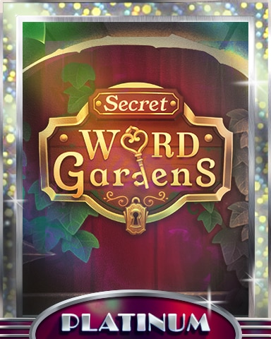 Garden Scholar Platinum Badge - Secret Word Gardens Garden Scholar Platinum Badge - Secret Word Gardens