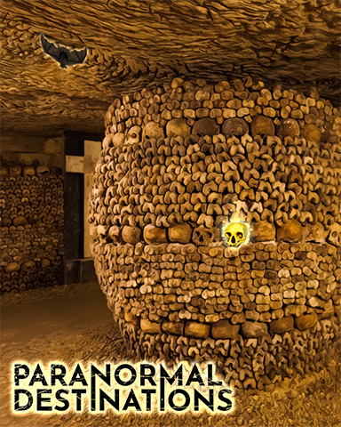 Catacombs Of Paris Badge - Paranormal Destinations Catacombs Of Paris Badge - Paranormal Destinations