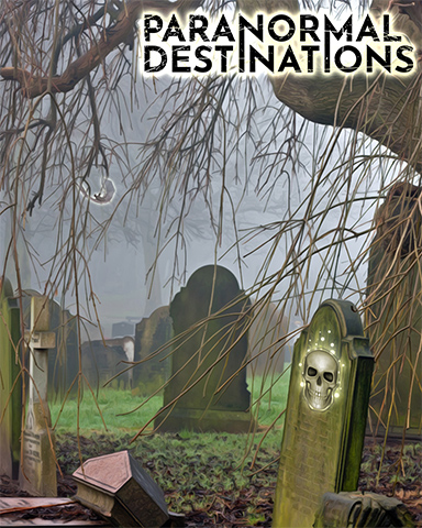 Ghostly Graveyard Badge - Paranormal Destinations Ghostly Graveyard Badge - Paranormal Destinations