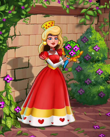 Queen Of Flowers Badge - Payday Freecell HD Queen Of Flowers Badge - Payday Freecell HD