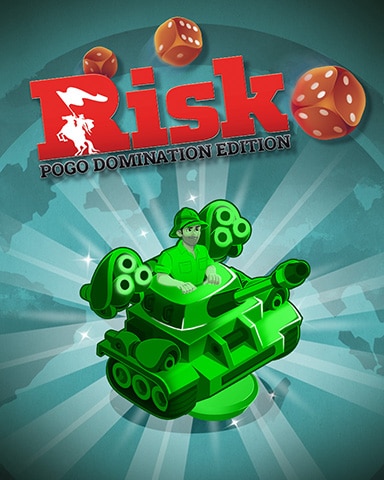 Big Green Tank Badge - RISK: Pogo Domination