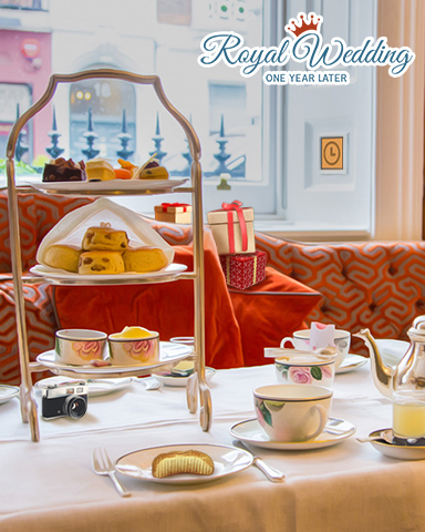 At Tea Time Badge - Royal Wedding: One Year Later At Tea Time Badge - Royal Wedding: One Year Later