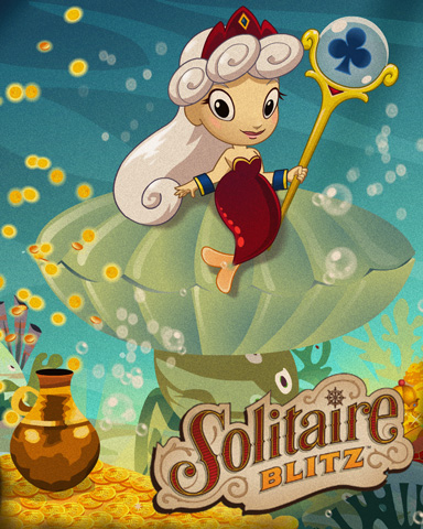 Mermaids & Treasure Badge - Solitaire Blitz Mermaids & Treasure Badge - Solitaire Blitz