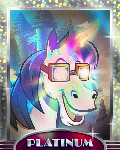 Bjorn Goggles Platinum Badge - Peggle Blast HD Bjorn Goggles Platinum Badge - Peggle Blast HD