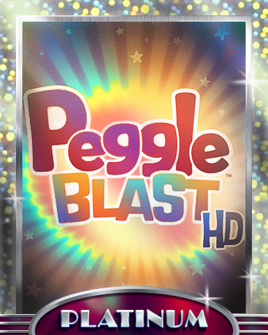 Welcome To Peggle Platinum Badge - Peggle Blast HD Welcome To Peggle Platinum Badge - Peggle Blast HD